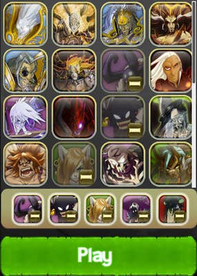 Screenshot image of Eredan Arena game