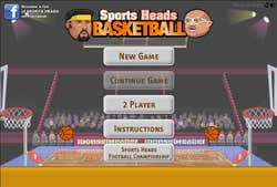 Poster image of Sports Heads: Basketball game