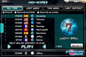 Screenshot image of StarDunk Blitz game
