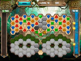Screenshot image of Aztec Stones game
