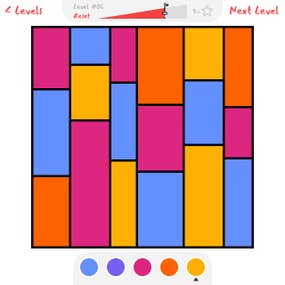 Screenshot image of Four Color Theorem - Coloring Puzzle Game game