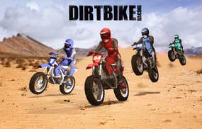 Screenshot image of Dirt Bike Racing game