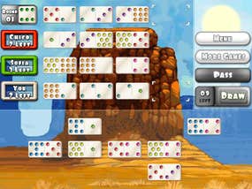 Screenshot image of Mexican Train Dominoes Gold game