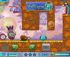Screenshot image of Snail Bob 4 Space game