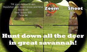 Screenshot image of Deer Sniper 2014 game