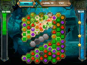 Screenshot image of Aztec Stones game