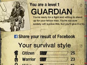 Screenshot image of Ultimate Zombie Quiz game