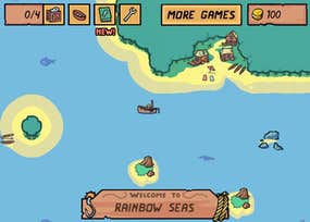 Screenshot image of Fishy Waters game