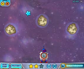 Screenshot image of Snail Bob 4 Space game