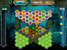 Screenshot image of Aztec Stones game