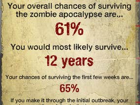 Screenshot image of Ultimate Zombie Quiz game