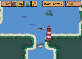 Screenshot image of Fishy Waters game