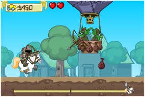 Screenshot image of King's Rider game