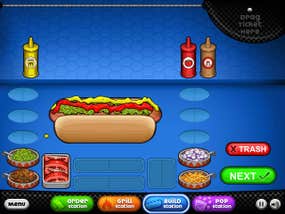 Screenshot image of Papa's Hot Doggeria game