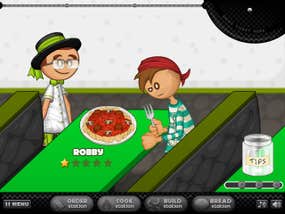 Screenshot image of Papa's Pastaria game