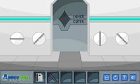 Screenshot image of Lunar Escape game