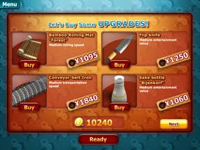 Screenshot image of Youda Sushi Chef game