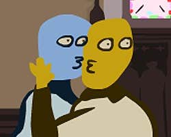 Gay Kiss Poster image of Gay Kiss game