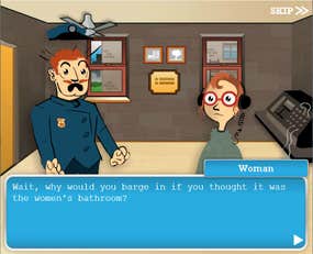 Screenshot image of The Cop Jazz Hour game