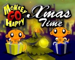 Poster image of Monkey GO Happy - Xmas Time! game