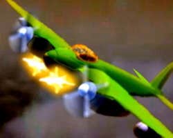 Poster image of WW2 dogfight, age of Warplane game