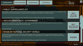 Screenshot image of Deep State game