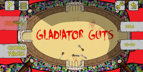 Screenshot image of GLADIATOR GUTS game