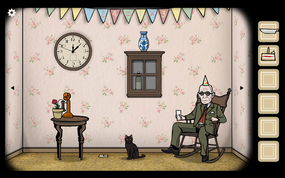 Screenshot image of Cube Escape: Birthday game