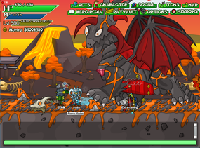 Screenshot image of Helmet Heroes game