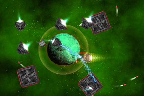 Screenshot image of Astroflux game