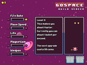 Screenshot image of GOSPACE game