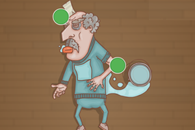 Screenshot image of Supers Sports Surgery: Basketball game