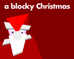 A blocky Christmas Poster image of A blocky Christmas game