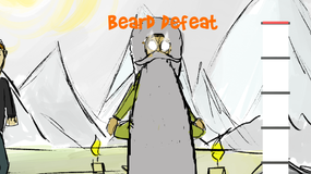 Screenshot image of Beard Fighter game
