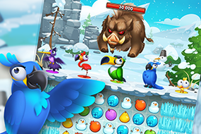 Screenshot image of BravoBirds game