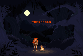 Screenshot image of Theropods game