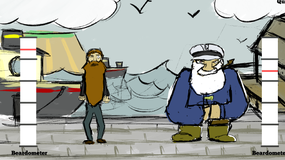 Screenshot image of Beard Fighter game