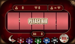 Screenshot image of Qubic Poker game