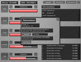 Screenshot image of Idle Blacksmith game