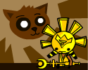 Poster image of Cat God vs Sun King game