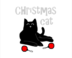 Poster image of Christmas cat game