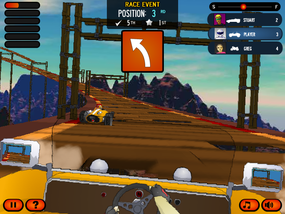 Screenshot image of Coaster Racer 3 game