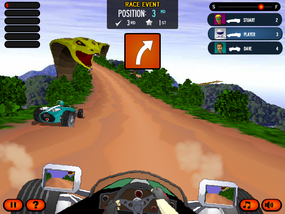 Screenshot image of Coaster Racer 3 game