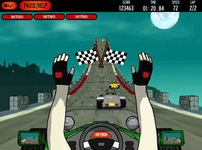 Screenshot image of Coaster Racer 2 game