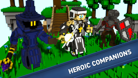 Screenshot image of Voxel Clicker game