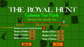 Screenshot image of The Royal Hunt game