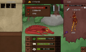 Screenshot image of Dragon of Ecology game