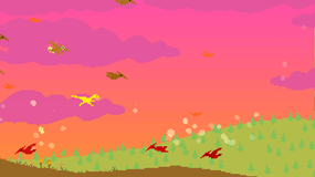 Screenshot image of Dino Run : Enter Planet D game