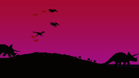 Screenshot image of Dino Run : Enter Planet D game