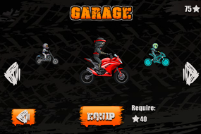 Screenshot image of Moto X3M 2 game